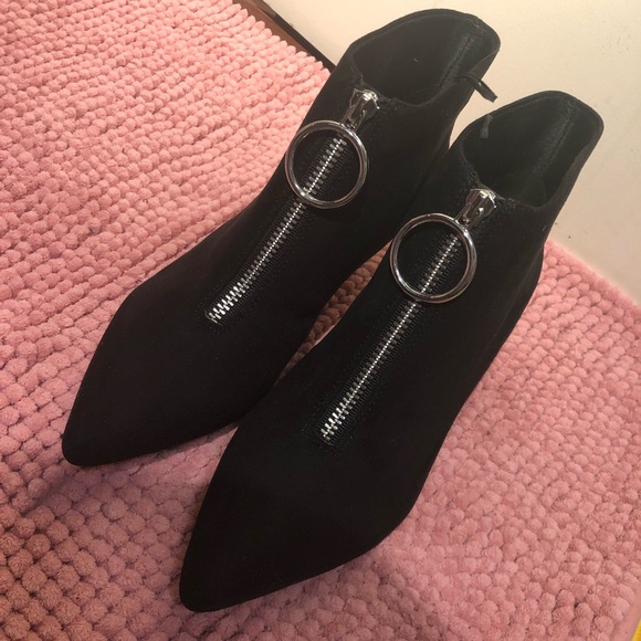 【H&M】ANKLE BOOTIE WITH ZIPPER DETAILS. Size 8 - Picture 8 of 8
